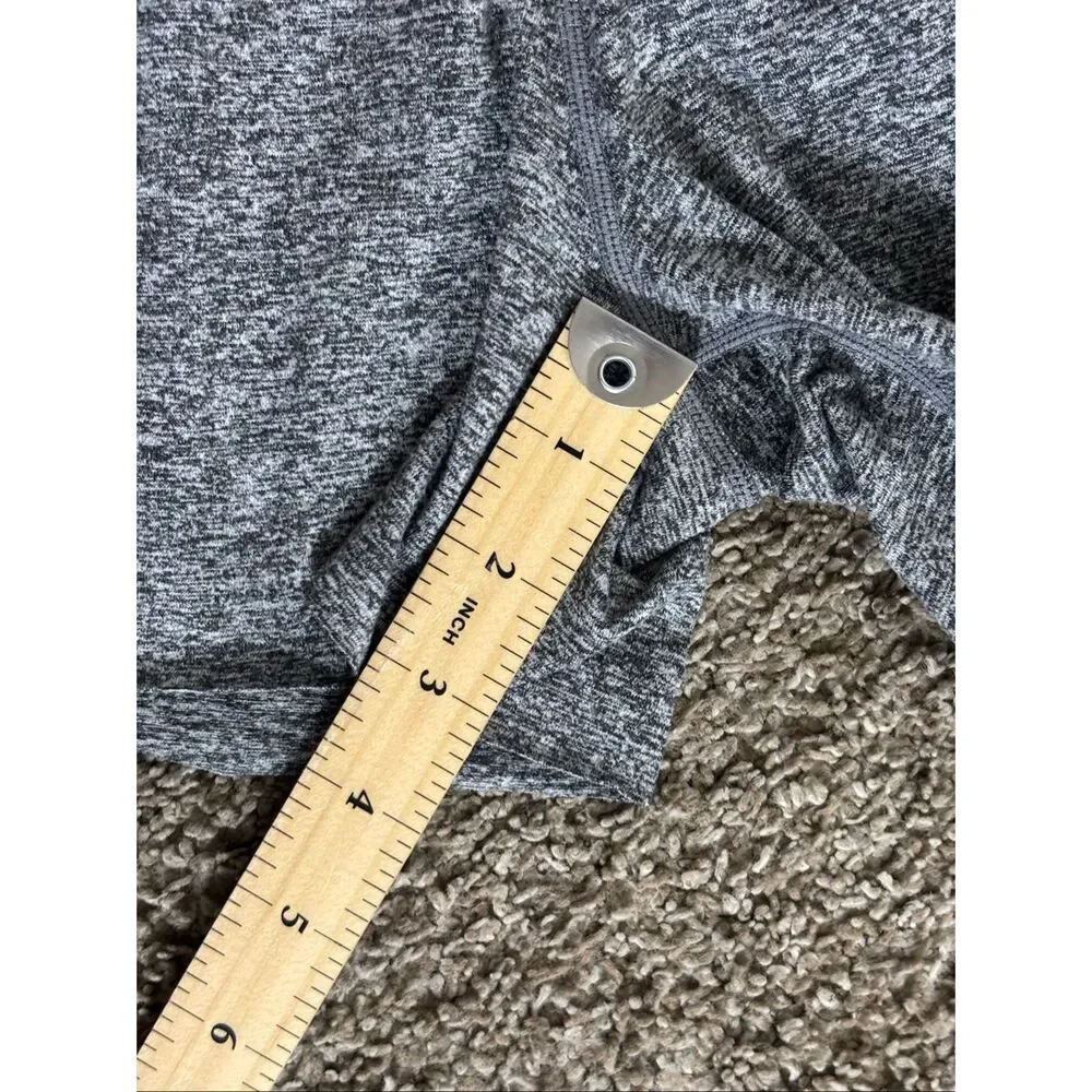 NWOT Vuori Boyfriend Heathered Gray Running Workout Shorts Women's XS